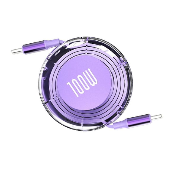 Retractable USB C Cable 100W Cable USB TypeC Data Cord For Phones Pad Fast Charge Cable For Phone 15