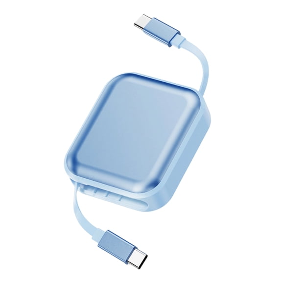 Retractable USB C Cable 240W Fast Charging For Phone 15 16 17 Laptops 480Mbps Data Transfer