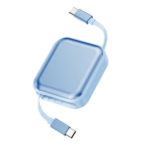 Retractable USB C To USB C Cable 240W Fast Chargers Cord for Phone 15 16 17 Tablets Laptops 480Mbps Highly Speed Syncing