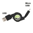 thumbnail image 1 of Retractable USB Cable Charger Power Wire Sync Data Cord Compatible With Verizon Ellipsis 7 8, 1 of 6