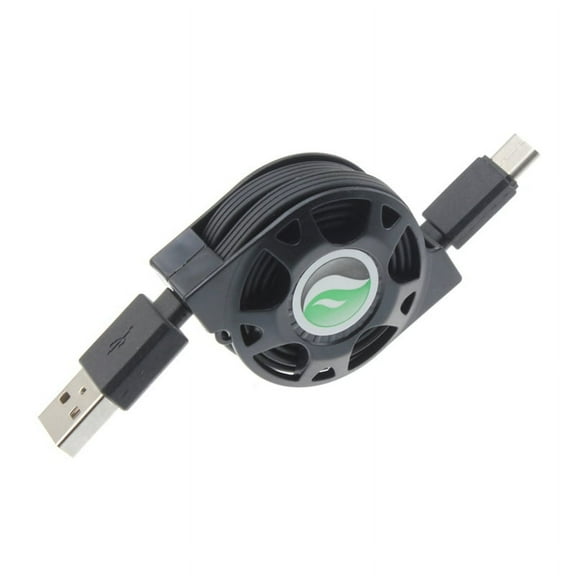 Retractable USB Cable for REVVL V Plus 5G Phone - Type-C Charger Power Cord USB-C Wire Sync Compatible With T-Mobile REVVL V Plus 5G