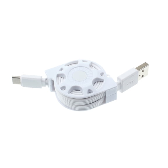 Retractable USB Cable for Samsung Galaxy A15/A14 5G Phones - Type-C Charger Power Cord for Galaxy A15/A14 5G