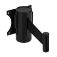thumbnail image 1 of Retractable Wall Barrier Belt Retractable Rope Safety Barriers 10 ft / 3m Black Wall Mounted Stanchions With Retractable Belts Crowd Barrier Tape Queue Line Dividers Steel Case, 1 of 9