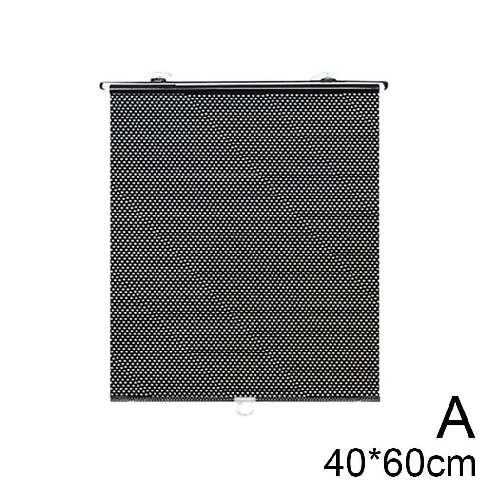 Retractable Window Roller Sunshade,Car Sun Blind,Automatic Retractabl BEST N6W7