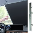 thumbnail image 1 of Retractable Windshield Sun Shade for Car, Sun Visor Protector, Car Sunshade Sun Protection Heat Insulation Automatic Rolling Shutter Automatic Sunshade For Sunshade Car Mounted Curtain Clearance, 1 of 6