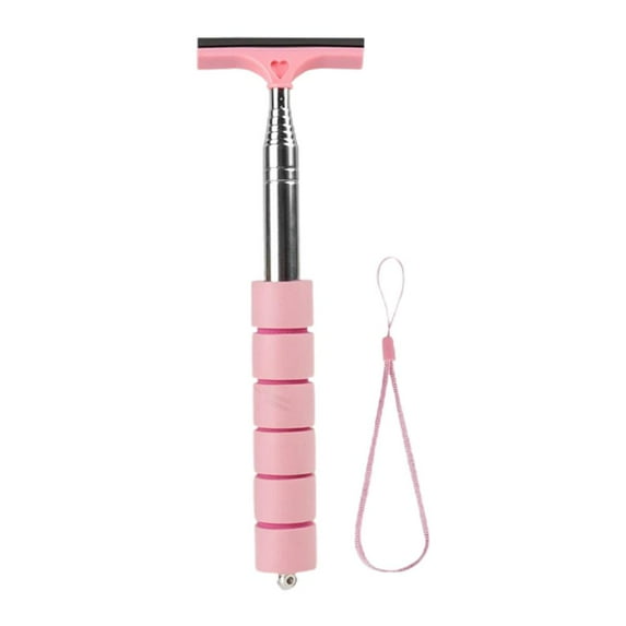 Retractable Wing Mirror Squeegee for Cars, Portable Side Mirror Wiper with Adjustable Length, Efficient Cleaning Tool for Car Windows and Mirrors
