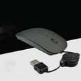 thumbnail image 1 of Retractable Wired Mouse Notebook computer telescopic wired mouse Silent Mouse USB Optical Mouse for Office,Games, 1 of 1