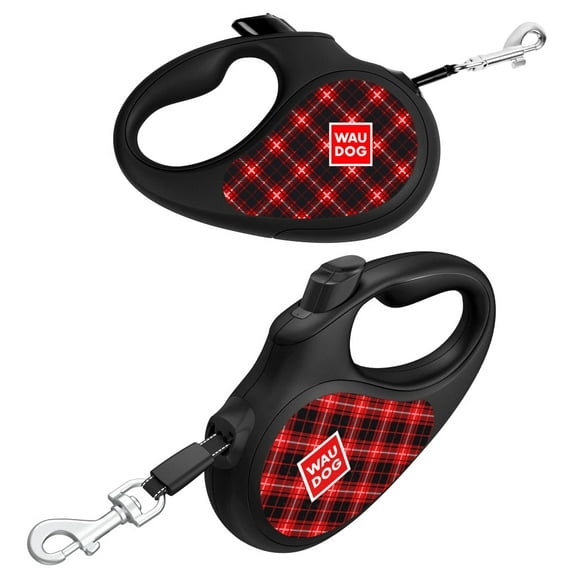 Retractable dog leash with a unique design