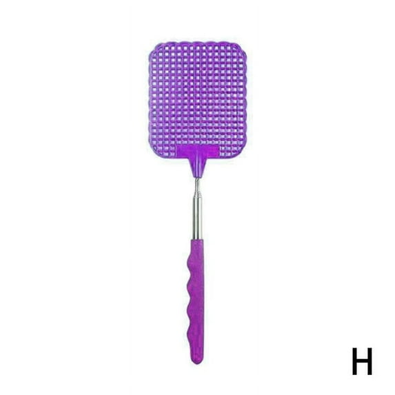 Retractable plastic fly swatter steel lever G9V8