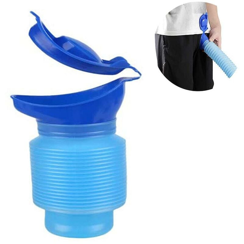 Retractable urinal, malefemale portable mobile toilet potty bottle