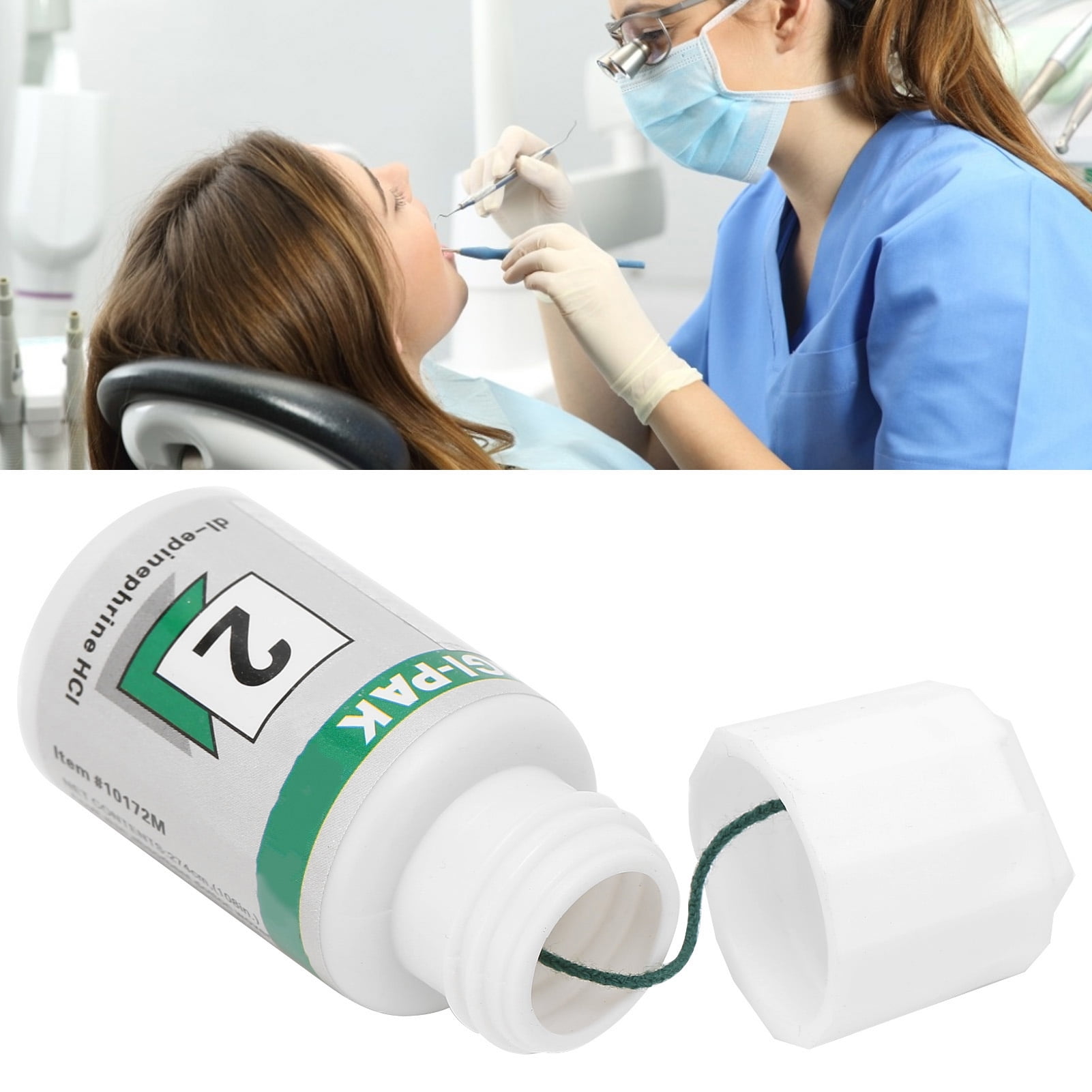 Retraction Cord ,Professional Gingival Retraction Cord Portable Cotton