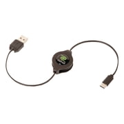 ReTrak Retractable USB-C to USB-A Cable