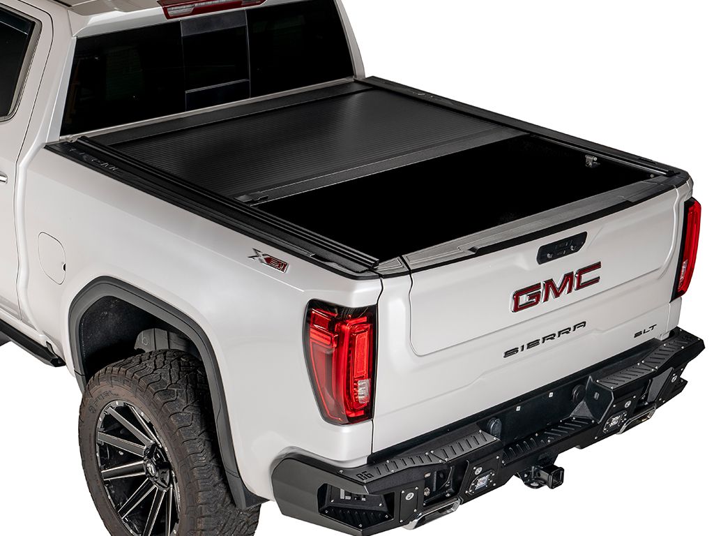 Retrax by RealTruck RetraxONE MX Retractable Tonneau Cover Compatible with 2019-2023 Chevy/GMC Silverado/Sierra, works w/ MultiPro/Flex tailgate (Doesn't fit w/Carbon Pro bed) 5'10" Bed - image 1 of 4