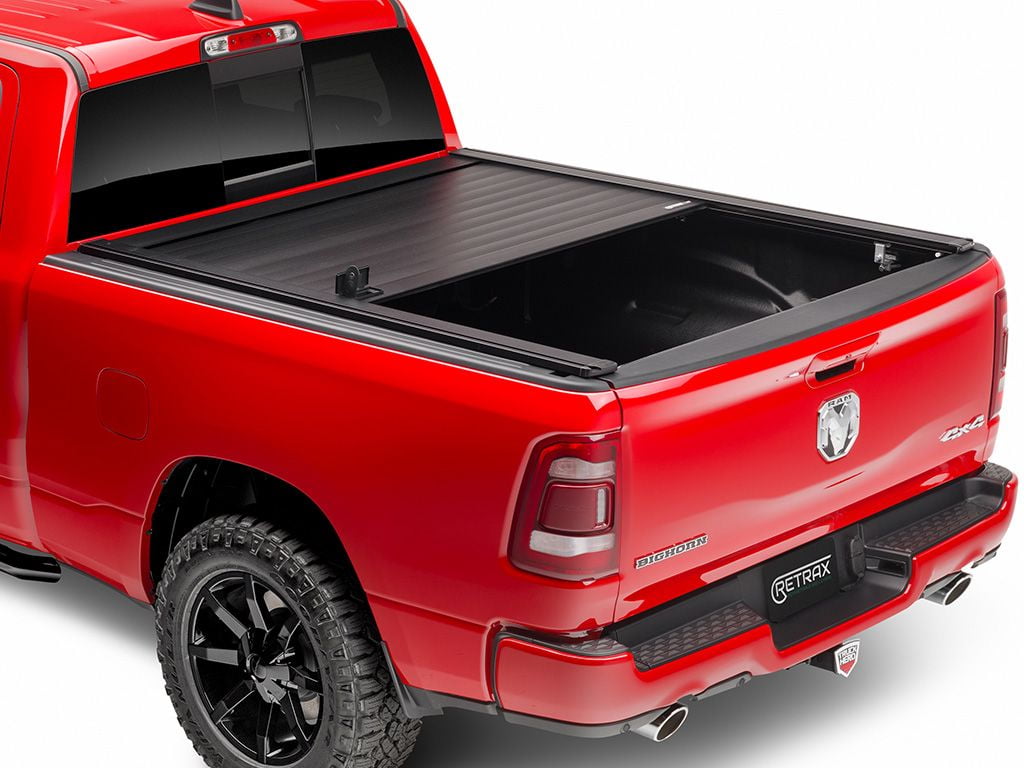 RetraxPRO MX Retractable Truck Bed Cover For 2019-2026 Dodge Ram 1500 (5'7" Bed) - Aluminum, 500 Lb Capacity, Key Lockable