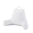 thumbnail image 1 of Retreat Life White Velvet Bed Rest Pillow, 1 of 4