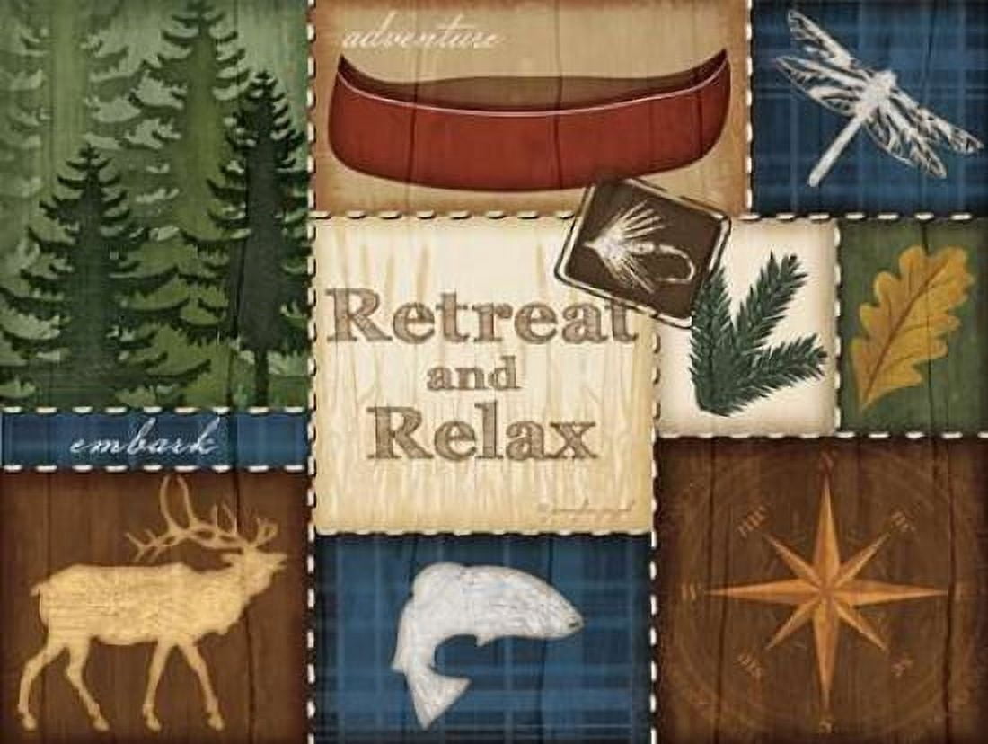 Retreat and Relax Canvas Art - Jennifer Pugh (18 x 24)