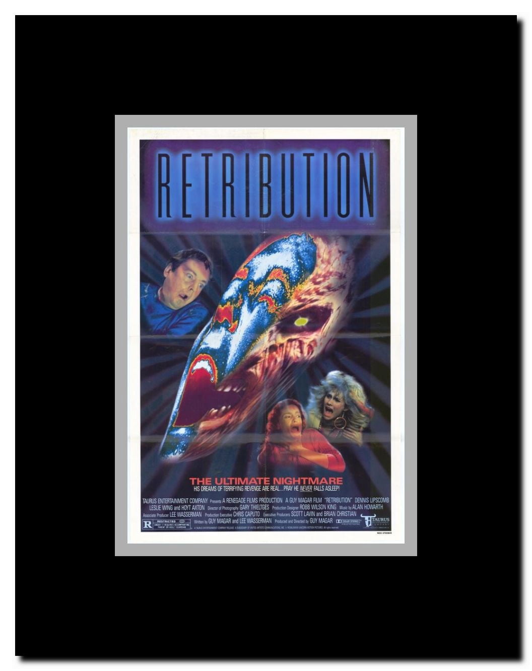 Retribution Framed Movie Poster