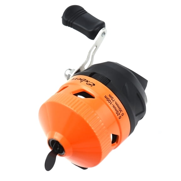 Retrieve 6.6-8.8lbs Smooth Drag Spincast Reel High Speed 3.4:1 Gear Ratio Right Hand Pre-Spooled Fishing Reel