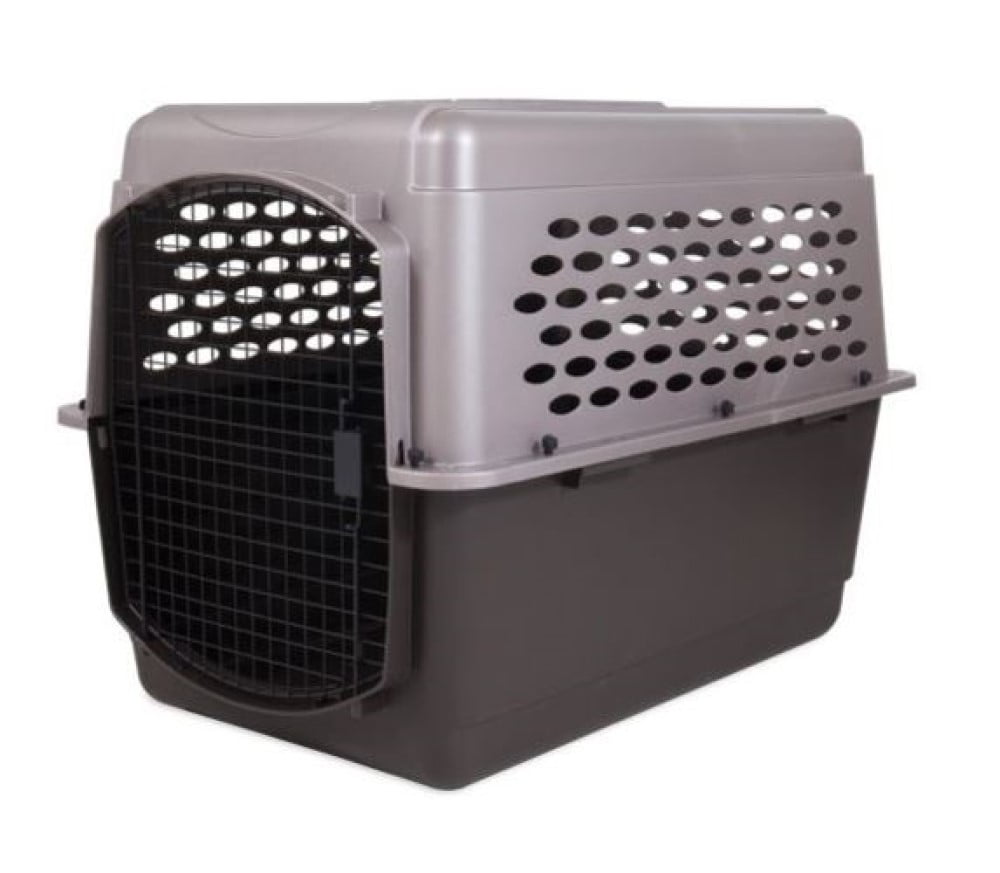 Retriever 41245 40 inch x 27 inch x 30 inch Gray Pet Carrier, Large, for Dogs 70 to 90 lbs, Men's