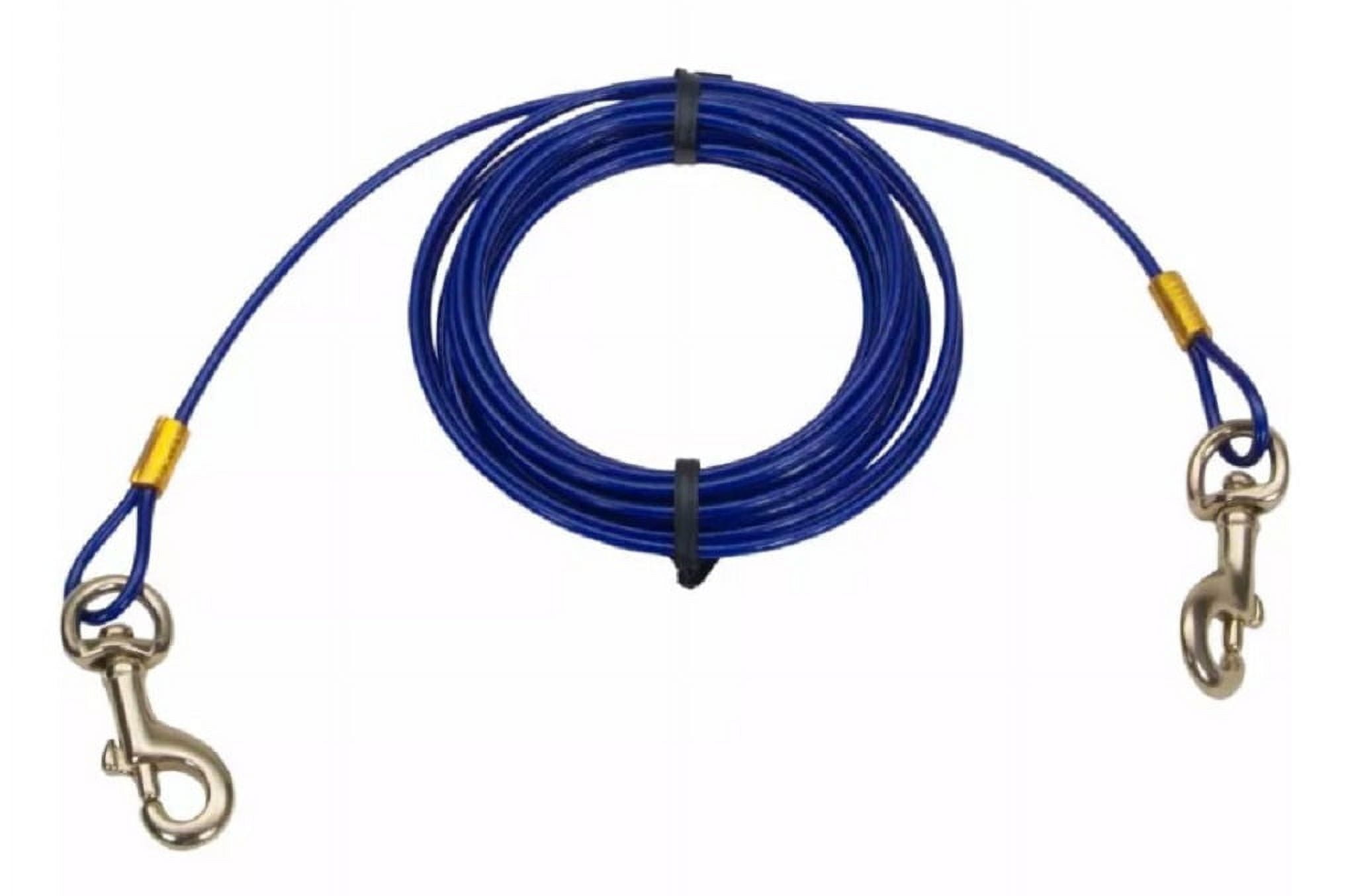 Retriever 89052 Q MED20 Dog Tie Out Cable 20 ft., Up to 50 lbs.