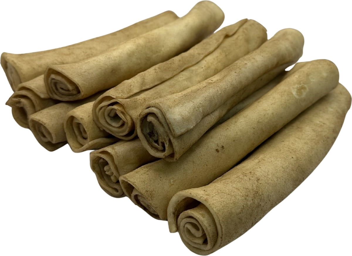 Retriever Rolls 7 to 8-in Chicken Flavor Rawhide Dog Chew Treats, 24 CT