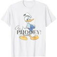 thumbnail image 1 of Retro 100 Anniversary Donald Duck D100 Quote Aw Phooey DTG Print Unisex T-Shirt, 1 of 5