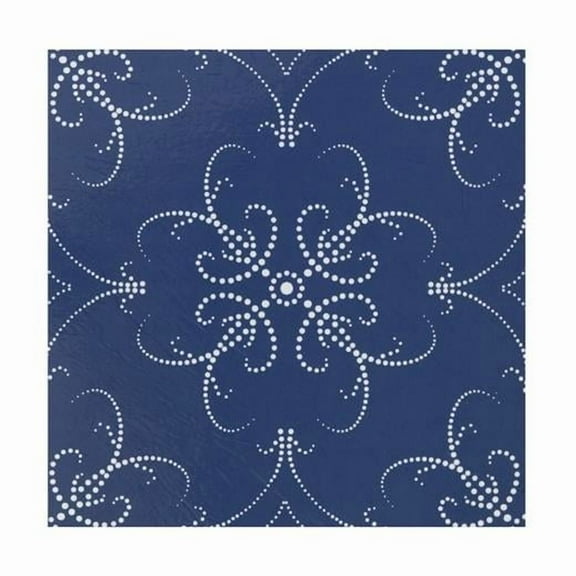 Retro 12 x 12 in. Self Adhesive Vinyl Floor Tile - Navy Pearl - 20 sq. ft. - 20 Tiles per Box
