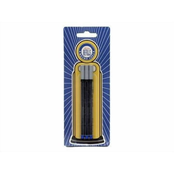 Retro 1951 Short Capless Rollerball Ink Refill, Blue, 3-Pack (REF57P-B)