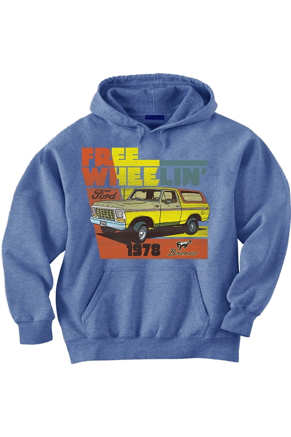 Retro 1978 Ford Bronco Hoodie Sweatshirt Clothing Accessories Gifts Mens