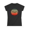 thumbnail image 1 of Retro 1989 Birthday Gift 1989 Woman Vintage Humour Womens T Shirt, 1 of 4