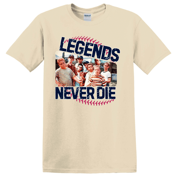 Retro 1990S Legends Never Die Baseball Squad Crew Baseball Vintage Birthday T-shirt