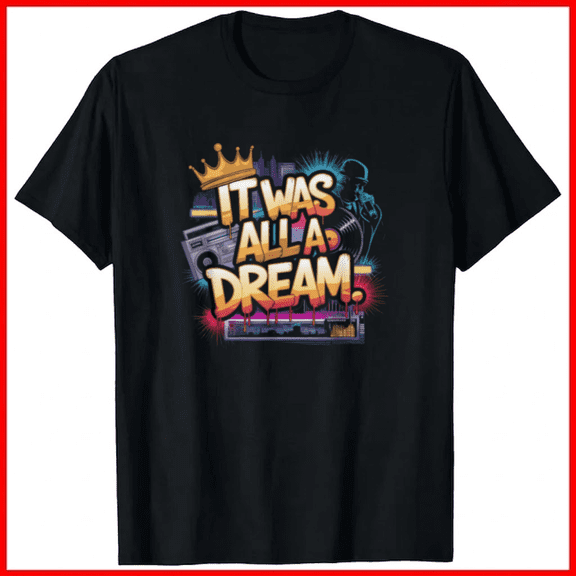 Retro 1990s Music Hip Hop Old School Rap Culture Unisex T-Shirt, up to size 5XL