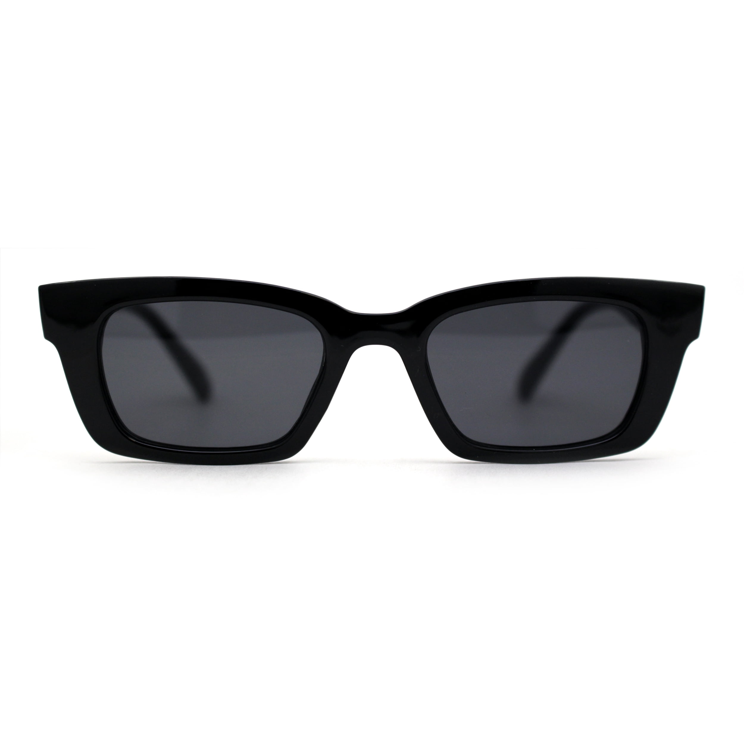 New 90\'s Trendy Rectangular Cateye Sunglasses Womens Retro Shades  Retro Rectangle Oval Sunglasses for Women, 80s 90s Small  main image 2