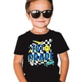 thumbnail image 1 of Retro 1st Grade Shirt for Boys First Day of School Skateboard T-Shirt for Kids Black Shirt Youth Medium, 1 of 5