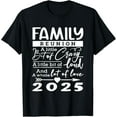 thumbnail image 1 of Retro 2025 Family Reunion A Little Bit Of Crazy Funny Family T-ShirtMen and women, Black T-shirt, size: Extra large, 1 of 4