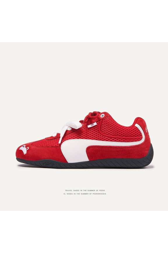 Retro 2026 Spring/Summer Mesh German Training Footwear Casual Racing Sneakers Unisex Couple Shoes for Men