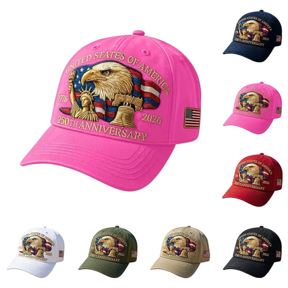 Retro 250th Anniversary USA Baseball Cap