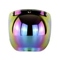 thumbnail image 1 of Retro 3-snap Sunscreen Sun Shield VisorMirro for Motorcycle Helmet Face Lens Amber Auto Accessories, 1 of 9