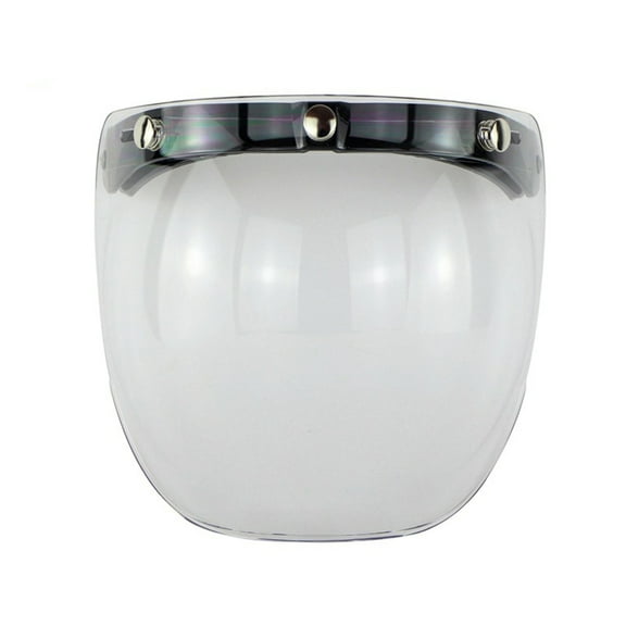 Retro 3-snap Sunscreen Sun Shield VisorMirro for Motorcycle Helmet Face Lens