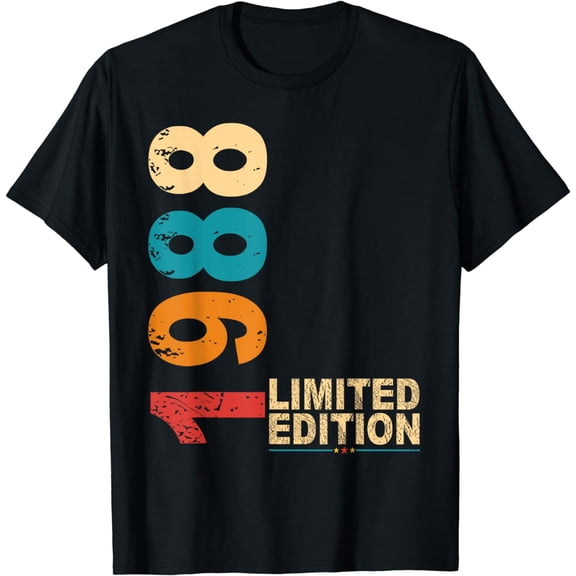 Retro 36th Birthday Gifts Men Womenl 36 Years Old Vintage 19 T-Shirt