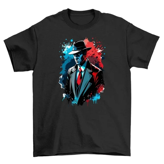 Retro_4 Classic Suit & Tie T-Shirt - Timeless & Dapper Funny Unisex Design, Per Unisex S-5XL Hot Trending Shirt, Vintage Birthday Gift