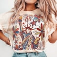 thumbnail image 1 of Retro 4th of July T-Shirt, Statue of Liberty USA Tee, American Flag Shirt, Patriotic Independence Day Shirt, Cute American Girl T-Shirt, 1 of 5