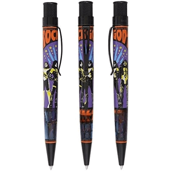 Retro 51 Tornado KISS Licensed Edition Rollerball Pen - Rock Poster$$Office