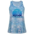 thumbnail image 1 of Retro 70's Sunset Old Saybrook Whale Juniors Tie Dye Tank Top Multi X-LG, 1 of 1