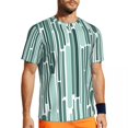 thumbnail image 1 of Retro 70S Print T-Shirt Funky Daisy Floral Fashion Gym T-Shirts Short Sleeve Quick-drying, 1 of 5