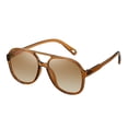 thumbnail image 1 of Retro 70s Aviator Polarized Sunglasses for Men Women UV400 Protection Gradient Lens Sunglasses Classic Square Frame Sun Glasses for Outdoor Driving Fashion, 1 of 3