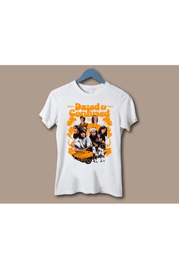 Retro 70s Classic Muscle Car Men's Short-Sleeve Graphic T-Shirt Vintage Nostalgia Gift