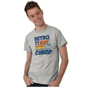 Retro 77 Old School Video Gamer Men's Graphic T Shirt Tees Brisco Brands 4X