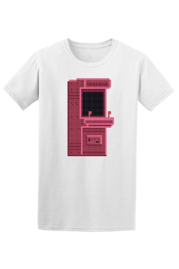 Retro 8 Bit Pixel Arcade Machine Tee Men's -Image by Shutterstock