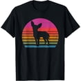 thumbnail image 1 of Retro 80's Chihuahua,Chihuahua Lover T-Shirt men and women can wear, black, white, gifts, 1 of 4